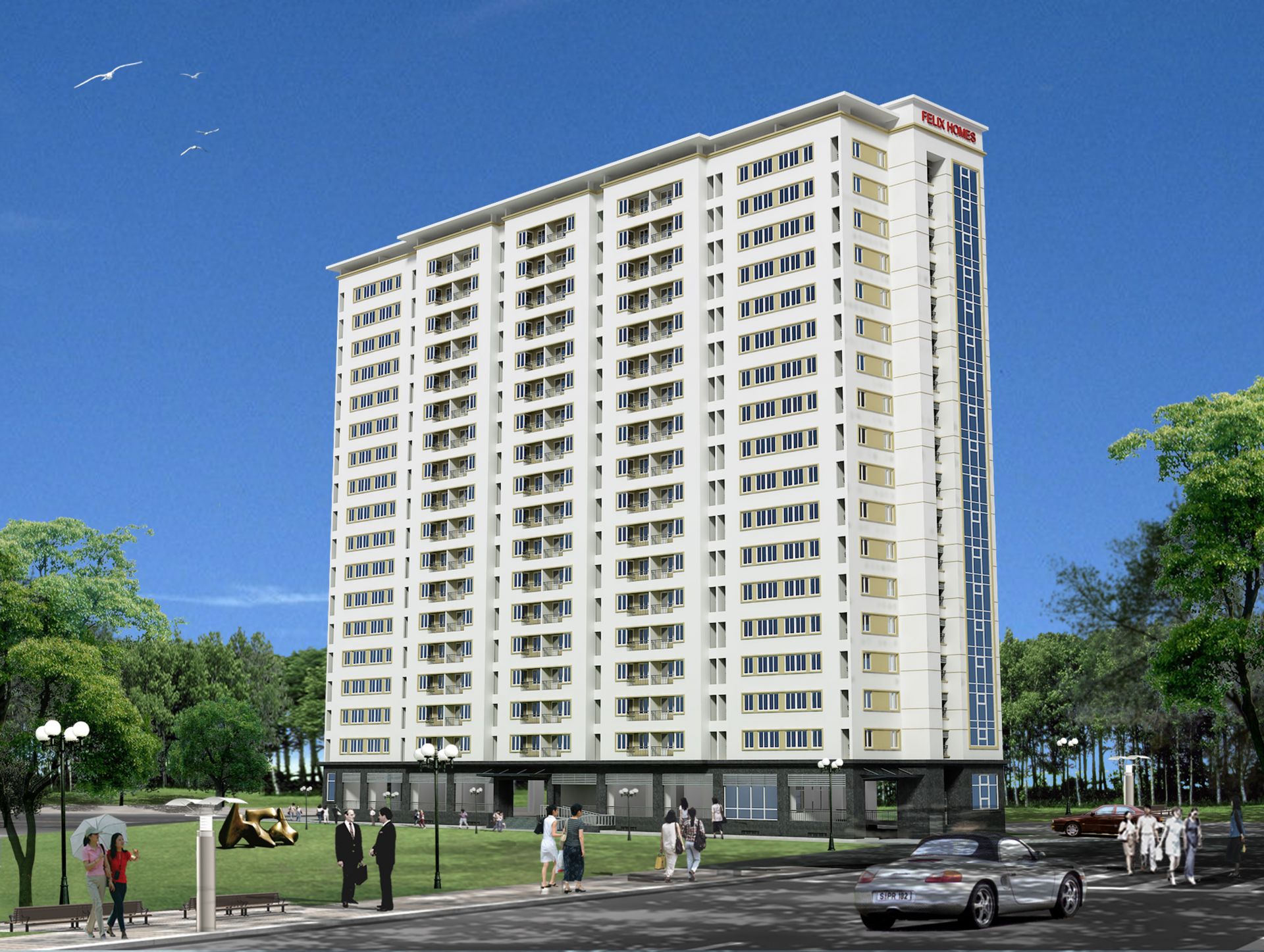 Chung cư Felix Homes TP. HCM CÔNG TY CP TƯ VẤN XÂY DỰNG CC1C